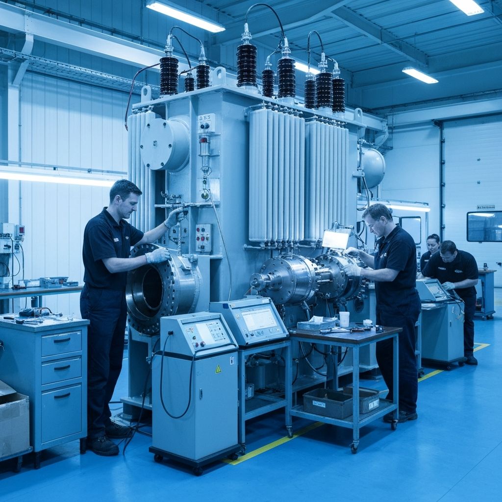 Reparación de transformadores